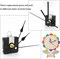 28mm Quartz Long Shaft Clock Movement Kit - DIY Wall Clock Mechanism with 1-1/10 Inch Shaft, 2 Pairs of Hands, Replacement Clock Repair Kit
